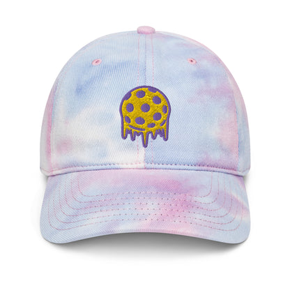 Melting Pickleball Tie-Dye Hat